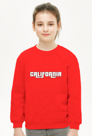 Bluza dziewczęca napis California