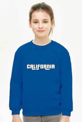 Bluza dziewczęca napis California