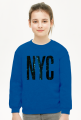 Bluza dziewczęca napis NYC