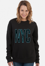 Bluza damska napis NYC