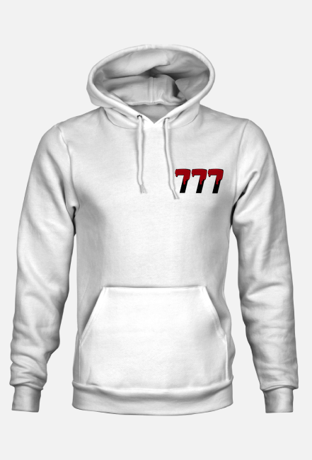 Bluza z kapturem - "Bloody 777"