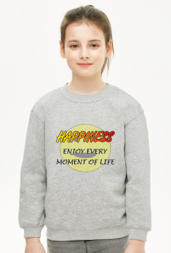 Bluza dziewczęca Happiness szczęście