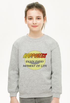 Bluza dziewczęca Happiness szczęście