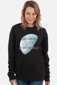 Bluza damska The night is my world