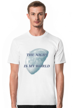 Koszulka męska The night is my world