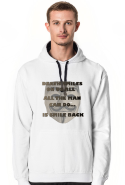 Bluza męska z kapturem Death smiles on us all Gladiator