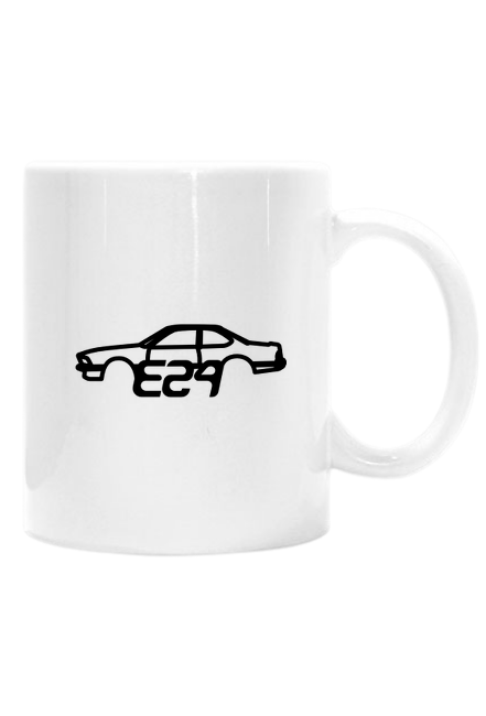 Kubek z grafiką auta e24