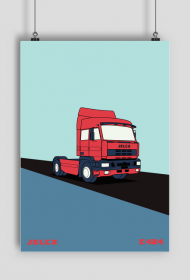 Plakat Jelcz C424 - wzór 3