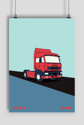 Plakat Jelcz C424 - wzór 3