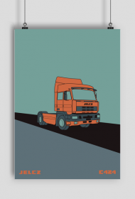 Plakat Jelcz C424 - wzór 4