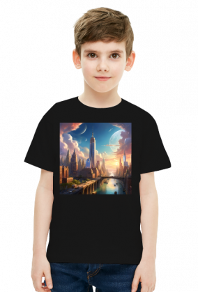 Dziecieca koszulka T-Shirt z nadrukiem New York 1