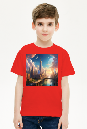 Dziecieca koszulka T-Shirt z nadrukiem New York 1