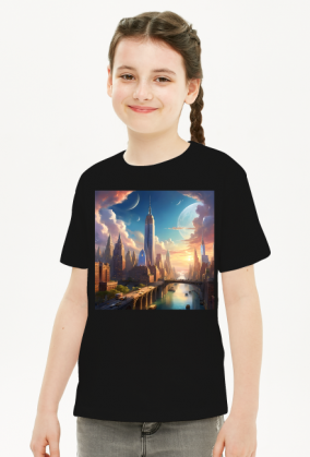 Dziecieca koszulka T-Shirt z nadrukiem New York 1