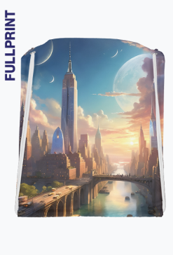 Plecak worek z nadrukiem full print New York 1