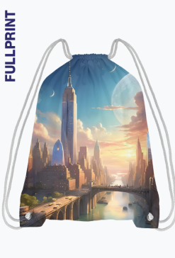 Plecak worek z nadrukiem full print New York 1