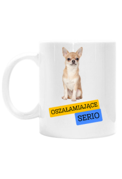 Fascynujący kubek biały