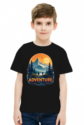 Dziecieca koszulka T-Shirt z nadrukiem ADVENTURE 1