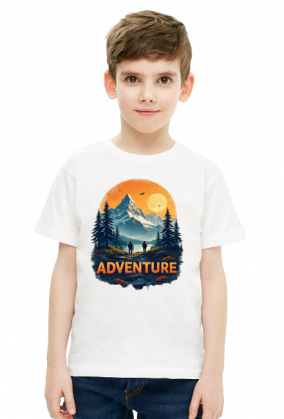 Dziecieca koszulka T-Shirt z nadrukiem ADVENTURE 1