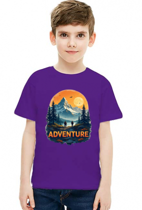 Dziecieca koszulka T-Shirt z nadrukiem ADVENTURE 1