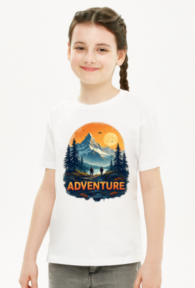 Dziecieca koszulka T-Shirt z nadrukiem ADVENTURE 1