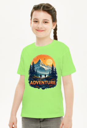 Dziecieca koszulka T-Shirt z nadrukiem ADVENTURE 1