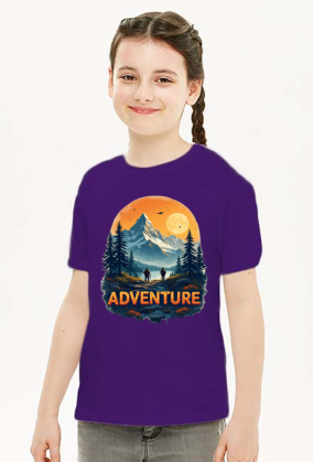 Dziecieca koszulka T-Shirt z nadrukiem ADVENTURE 1