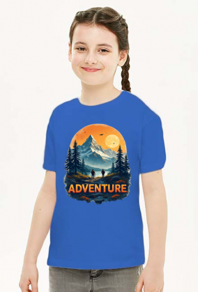 Dziecieca koszulka T-Shirt z nadrukiem ADVENTURE 1