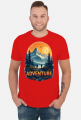 Meska koszulka T-Shirt z nadrukiem ADVENTURE 1