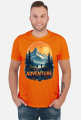 Meska koszulka T-Shirt z nadrukiem ADVENTURE 1