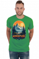 Meska koszulka T-Shirt z nadrukiem ADVENTURE 1