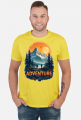 Meska koszulka T-Shirt z nadrukiem ADVENTURE 1