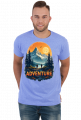 Meska koszulka T-Shirt z nadrukiem ADVENTURE 1