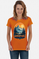 Damska koszulka T-Shirt z nadrukiem ADVENTURE 1