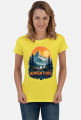 Damska koszulka T-Shirt z nadrukiem ADVENTURE 1