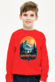 Dziecieca bluza bez kaptura z nadrukiem ADVENTURE 1