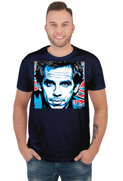 Koszulka T-Shirt z nadrukiem Ben Stiller grafitti 1