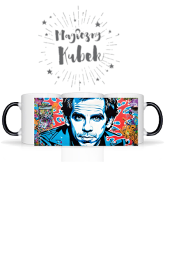 Magiczny kubek Ben Stiller grafitti 1
