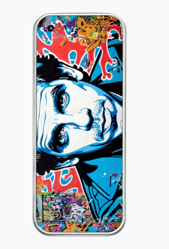 Metalowe pudelko Ben Stiller grafitti 1