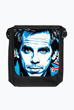 Torba reporterka na ramie Ben Stiller grafitti 1