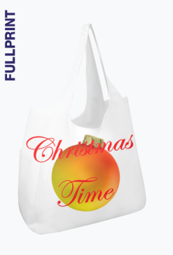 Torba eko Christmas time colour bauble