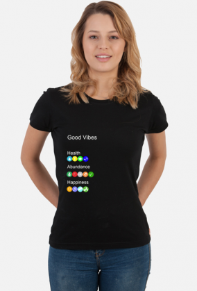 Good Vibes Subway koszulka damska