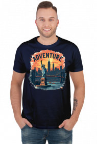 Koszulka T-Shirt z nadrukiem Adventure New York 1