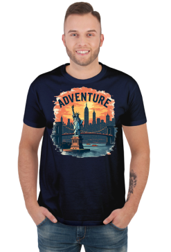 Koszulka T-Shirt z nadrukiem Adventure New York 1