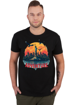 Koszulka T-Shirt z nadrukiem Adventure New York 2