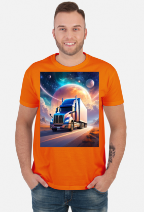 Koszulka T-Shirt z nadrukiem Truck 3