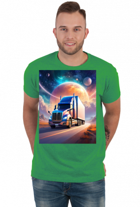 Koszulka T-Shirt z nadrukiem Truck 3