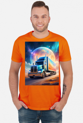 Koszulka T-Shirt z nadrukiem Truck 4