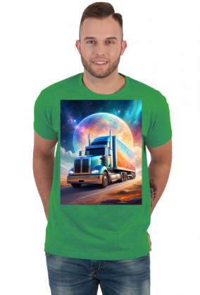 Koszulka T-Shirt z nadrukiem Truck 4