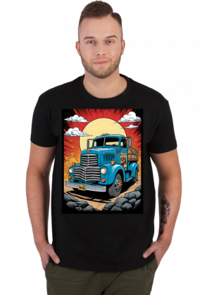 Koszulka T-Shirt z nadrukiem Truck 6