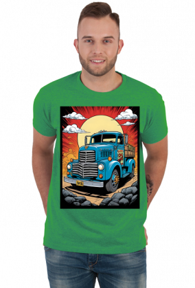 Koszulka T-Shirt z nadrukiem Truck 6